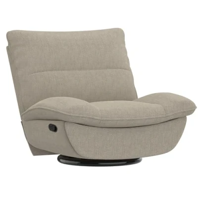 Abbildung von FLEXISPOT Relaxsessel, Manueller Sessel, Schlafsessel, Drehsessel mit Rocking, Liegesessel im Wohnzimmer, Fernsehsessel verstellbare Rückenlehne, Ruhesessel für Senioren &amp; Stillenden (Beige)