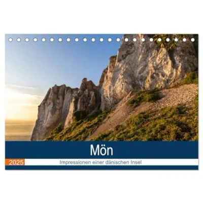 Abbildung von Mön, Impressionen einer dänischen Insel (Tischkalender 2025 DIN A5 quer), CALVENDO Monatskalender
