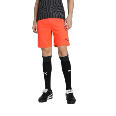 Abbildung von Puma Teamliga Football Shorts, Herren, Größe: 3XL, Rotschwarz