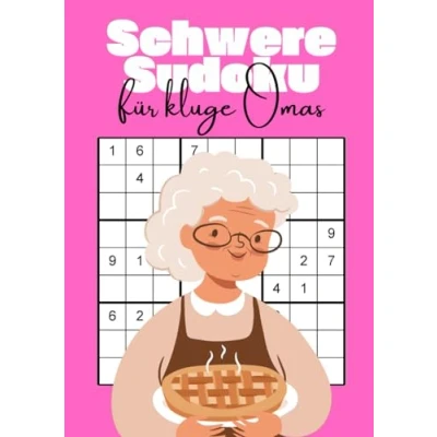 Abbildung von Schwere Sudoku für kluge Omas: Logikrätsel und Gehirnjogging die beste Oma der Welt