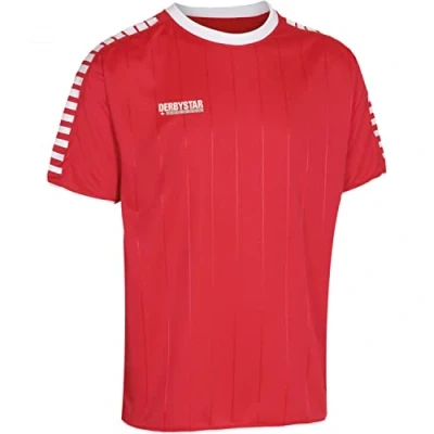 Abbildung von Derbystar Kinder Hyper Trikot, rot Weiss, 128