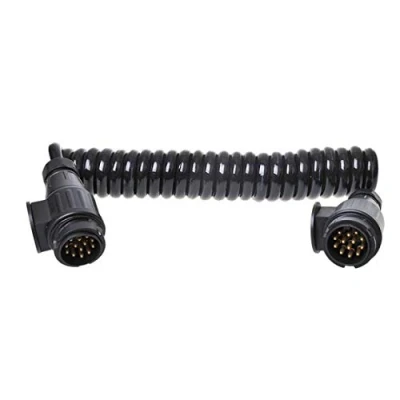 Abbildung von ProPlus Spiralkabel 3,5M 13 Adern mit 2X Stecker polig PVC