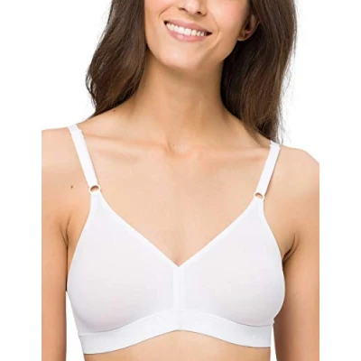 Abbildung von BeeDees Damen Soft BH Microfun N weiß 80B