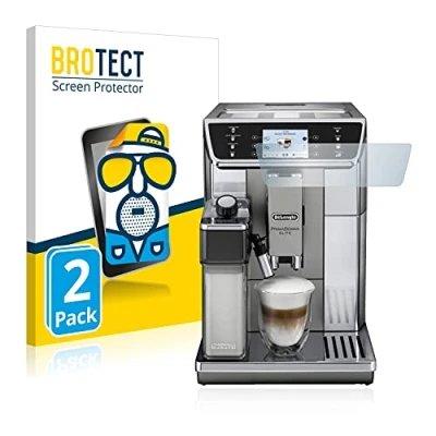 Abbildung von BROTECT Entspiegelungs Schutzfolie für DeLonghi Primadonna Elite ECAM650.85.MS (2 Stück) Matte Displayschutz Folie, Anti Reflex, Fingerprint