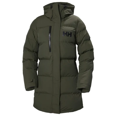 Abbildung von Helly Hansen W Adore Puffy Wintermantel, Damen, Größe: XXL, Utility green