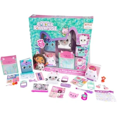 Abbildung von Gabby&#039;s Dollhouse Mini Diary Surprise Collection Schreibwaren Set für Kinder ab 3 Jahren