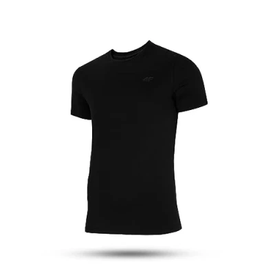 Abbildung von 4F Herren M0876 t shirt, Tiefschwarz, L