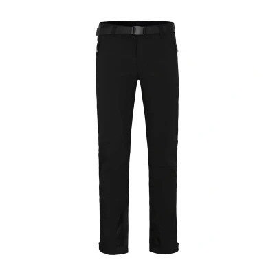 Abbildung von Bergson ONETREE Herren Winter Softshellhose, Winddicht, mit warmem Innenfleece, Black [900], 106