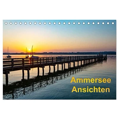 Abbildung von Ammersee Ansichten (Tischkalender 2025 DIN A5 quer), CALVENDO Monatskalender