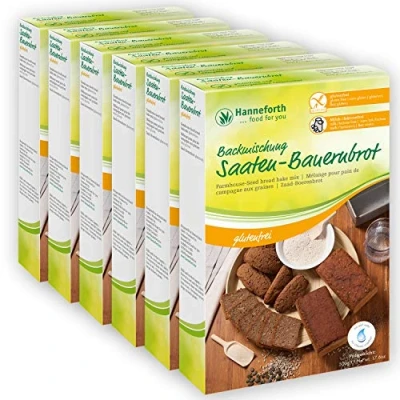 Abbildung von Glutenfreie Backmischung Saaten Bauernbrot 6x500gr Hanneforth