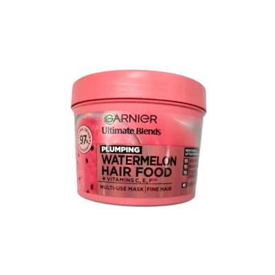 Abbildung von Garnier Ultimate Blends Watermelon 3 in 1 Plumping Hair Mask Duo