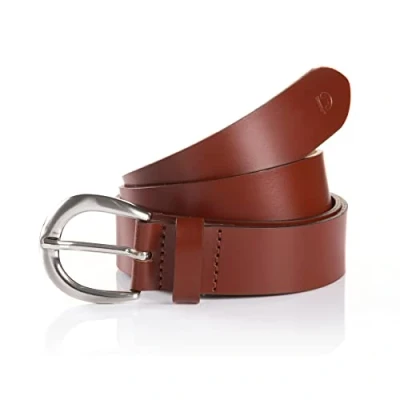 Abbildung von TOM Tailor Denim KATY Gürtel, Damen, Größe: 80, Cognac