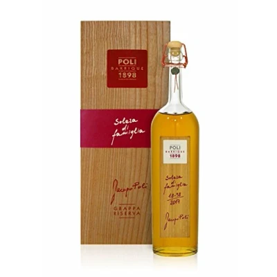 Abbildung von Jacopo Poli Grappa riserva&quot;POLI BARRIQUE SOLERA DI FAMIGLIA&quot; 0.70L 55 (Barrique aktueller 2000 Jahrgang)