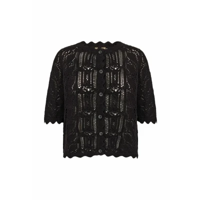 Abbildung von Soyaconcept Strickjacke, Damen, Größe: Medium, Black