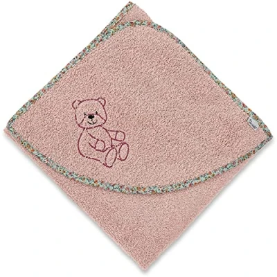 Abbildung von Kapuzenbadetuch 100x100cm Terrybären Baylee rose Sterntaler 7121873