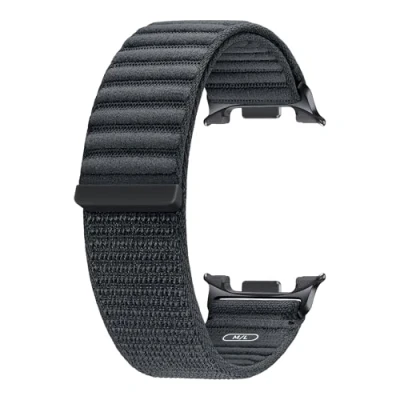 Abbildung von Original Watch8 Fabric Band für das Galaxy Watch 8 M/L Graphite Armband Recycelter Kunststoff Samsung Grau