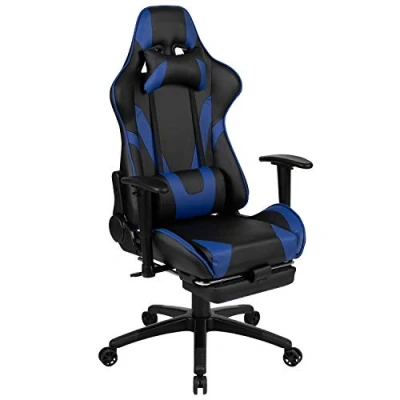 Abbildung von Flash Furniture Red Gaming Stuhl, verstellbar, Blau, 1 Stück