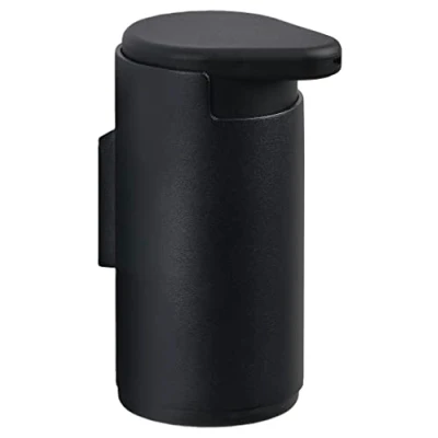 Abbildung von Zone Denmark Rim Seifenspender für die Wand, Durchm. 8,5 cm, Höhe 14,4 Schwarz