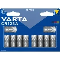 Abbildung von VARTA LITHIUM Cylindrical CR123A Megablister 10 Fotobatterie