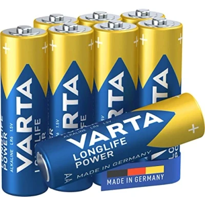 Abbildung von Varta Alkaline Batterien AA 1,5 V (Blisterpackung mit 8 Stück)