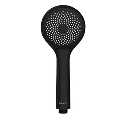 Abbildung von WENKO Handbrause &quot;Watersaving&quot;, (1 tlg.), Schwarz matt, Ø 9,5 cm