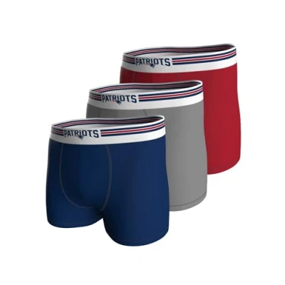 Abbildung von NFL Patriots 3pk Boxers NNY/MGR/RED L