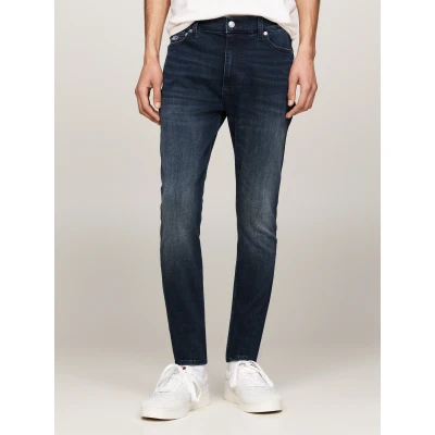 Abbildung von Tommy Jeans Simon Skinny Fit, Herren, Größe: 33x32, Denim dark