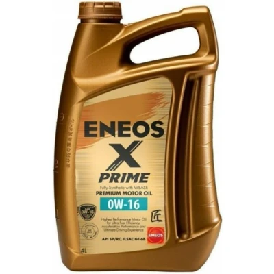 Abbildung von Eneos X Prime 0W 16 4l Motoröl EU0001301N TOYOTA: Aygo, C HR, Corolla XII Kombi, SUZUKI: Vitara IV SUV, LEXUS: ES VII