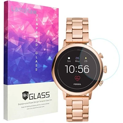 Abbildung von LvBu für Fossil Q Venture HR Displayschutzfolie, 9H Härte Panzerglas Schutzfolie GEN 4 Smartwatch (3 Pack)