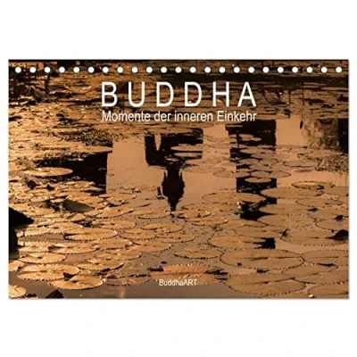 Abbildung von Buddha Momente der inneren Einkehr (Tischkalender 2025 DIN A5 quer), CALVENDO Monatskalender