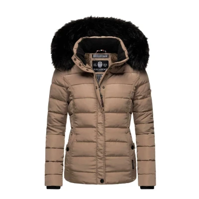 Abbildung von Navahoo SAG JA XIV Winterjacke, Damen, Größe: Small, Taupe grey