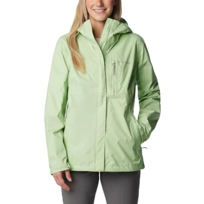 Abbildung von Columbia Pouring ADVENTURE II Jacket Hardshelljacke, Damen, Größe: XS, Sage leaf