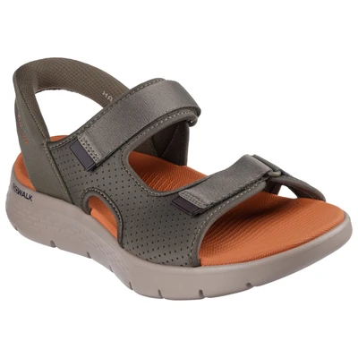 Abbildung von Skechers GO WALK FLEX SANDAL EASY ENTRY Sandale, Slipper, Freizeitschuh mit Slip ins Funktion