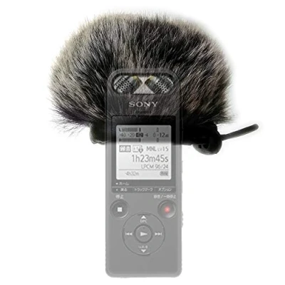 Abbildung von Windschutzscheibe, kompatibel mit Sony ICD SX2000 PCM A10 d10 SX712 SX733 SX734 Audio Recorder