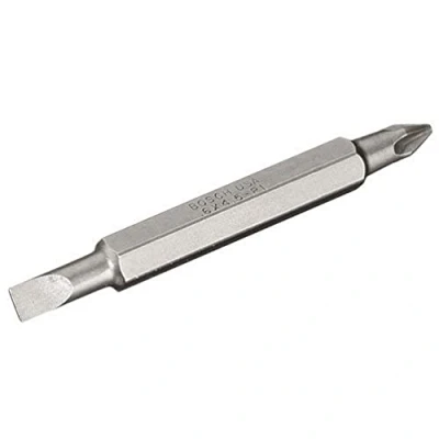 Abbildung von Bosch Professional3tlg. Doppelklingen Set für Phillips Kreuzschlitz und Längsschlitz Schrauben (PH1, PH2, PH3; S0,6 x 4,5, S0,8 5,5, S1,2 6,5), 2607001746
