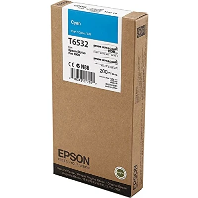 Abbildung von Epson T6532 (C13T653200) Druckerpatrone Cyan