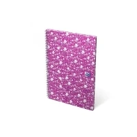 Abbildung von 5 x Oxford Spiralbuch ForMe Floral A5 60 Blatt liniert Designs sortier