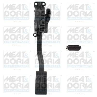 Abbildung von MEAT &amp; DORIA 83714 Gaspedalsatz rechteckig FORD: Focus C Max (DM2) 2.0 TDCi, 1.6 1.6, 1.8 Flexifuel, 1.8, 2.0, Ti 2003 2007