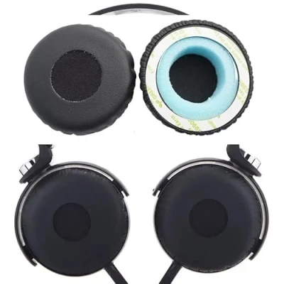 Abbildung von V MOTA Ohrpolster kompatibel mit Sony MDR XB400 MDRXB400 Kopfhörern, Ersatz Ohrpolster, Reparaturteile (XB400, 1 Paar)