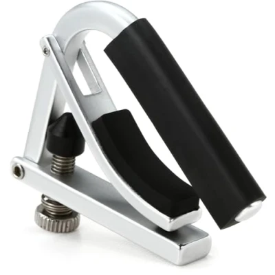 Abbildung von Shubb L9 Lite Ukulele Kapodaster, Eloxiertes Silber, standard