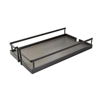 Abbildung von Gedotec Einhängekorb für Kesseböhmer Hoch Schrank Dispensa x Junior &amp; Swing ANTHRAZIT Einhängeboden 30er Apotheker breite 250 462 106 mm 1 Stück Tablarboden Arena Style Küche