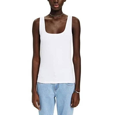 Abbildung von ESPRIT Damen 033ee1k342 T Shirt, 100/White, XXS