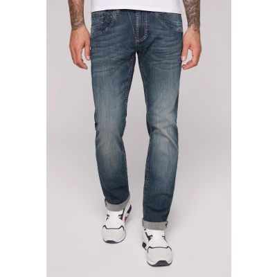 Abbildung von Camp David MIT Breiten NÄHTEN Jeans Straight Leg, Herren, Größe: 31xL32, Blue used