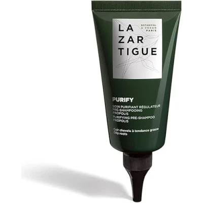 Abbildung von Lazartigue Purify Pre Shampoo regulierende Behandlung Argile Blanche 75ml