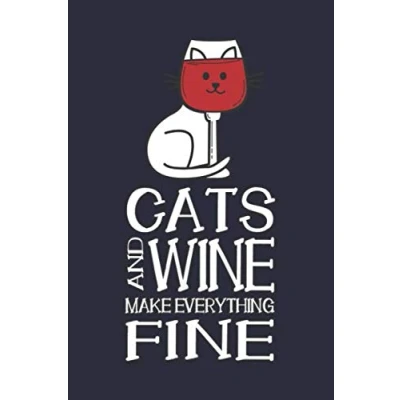 Abbildung von Ketzen Und Wein: Ein cooles Notizbuch für alle Katzen Besitzer die gerne Wein trinken