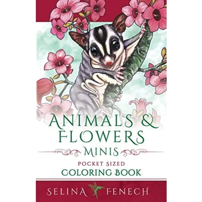 Abbildung von Animals and Flowers Minis: Pocket Sized Coloring Book