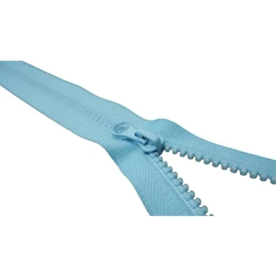 Abbildung von Reißverschluss Kunststoff 25 cm 16# Hellblau