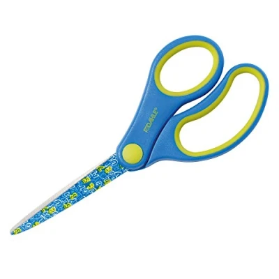 Abbildung von 5 x Dahle Kinderschere Kids spitz 14cm blau