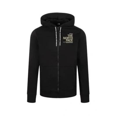 Abbildung von THE NORTH FACE NF0A88WQJK31 M New Blanca Peak Poly Cotton FZ HD Sweatshirt Herren TNF Black Größe XS