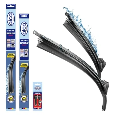Abbildung von alca® Scheibenwischer Set passend für BMW 5 (07.2023 10.2024) SUPER Flat Flachbalkenwischer Frontscheibenwischer